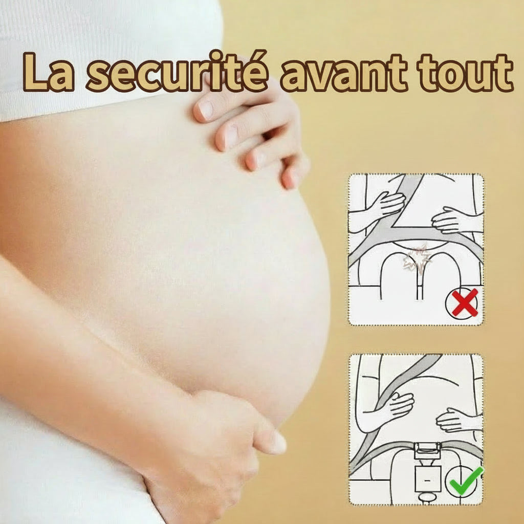 Ceinture de sécurité femme enceinte