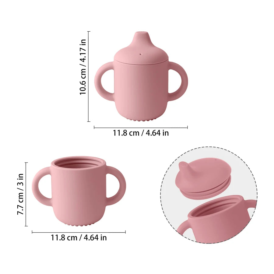 Tasse d'apprentissage en silicone