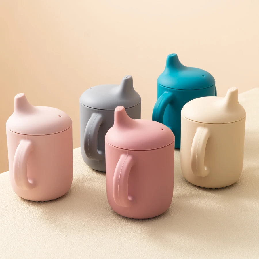 Tasse d'apprentissage en silicone