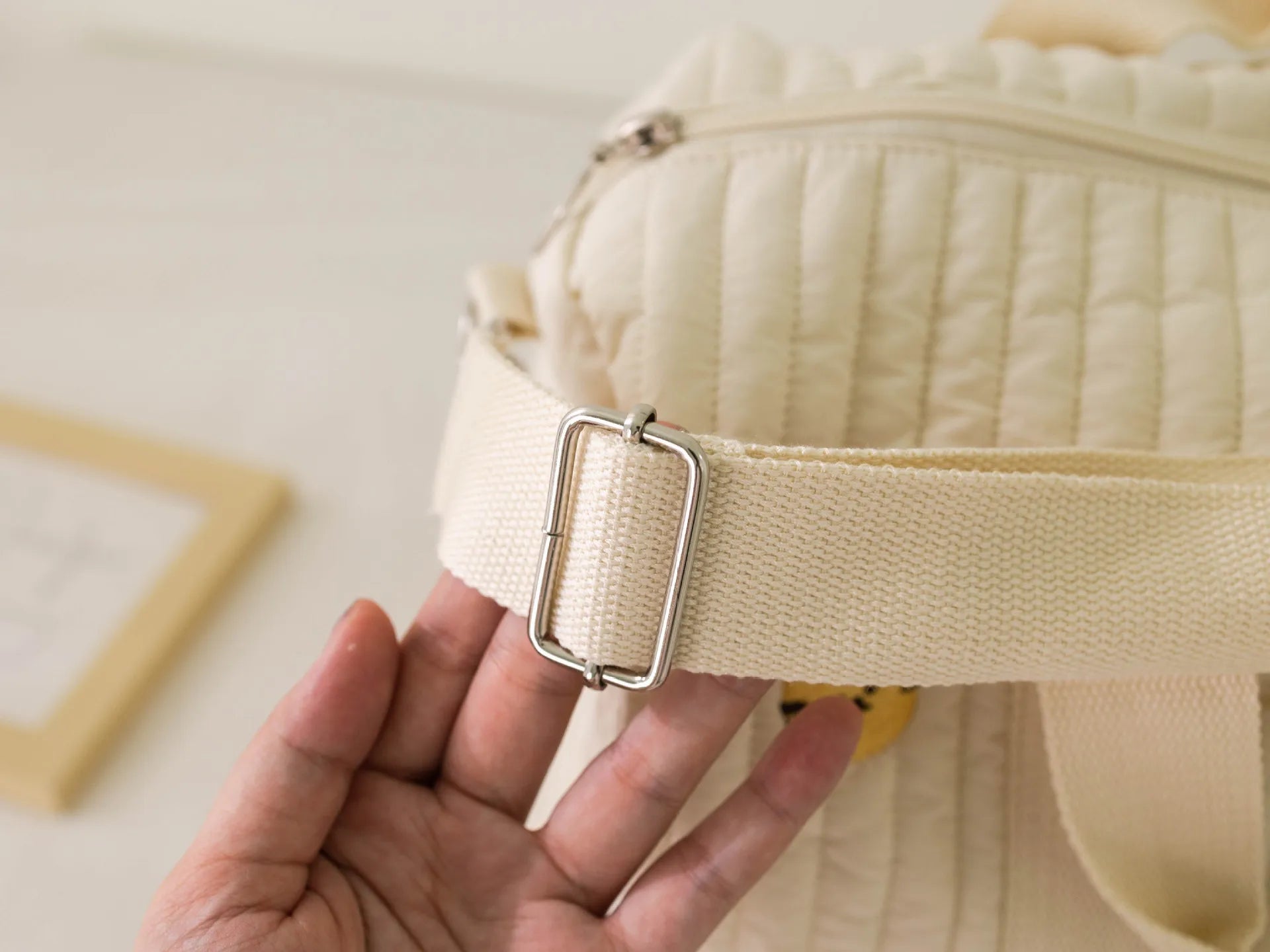 Sac à langer matelassé ourson