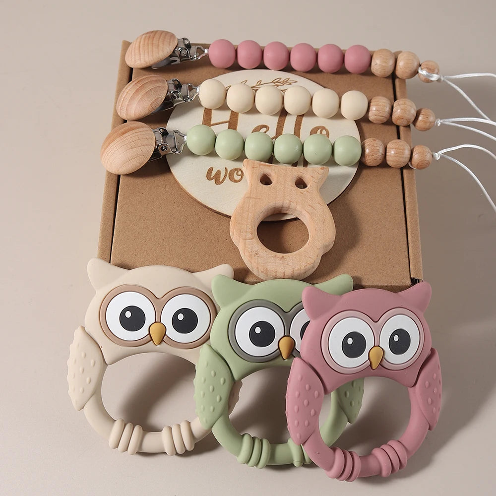 Coffret cadeau naissance hibou