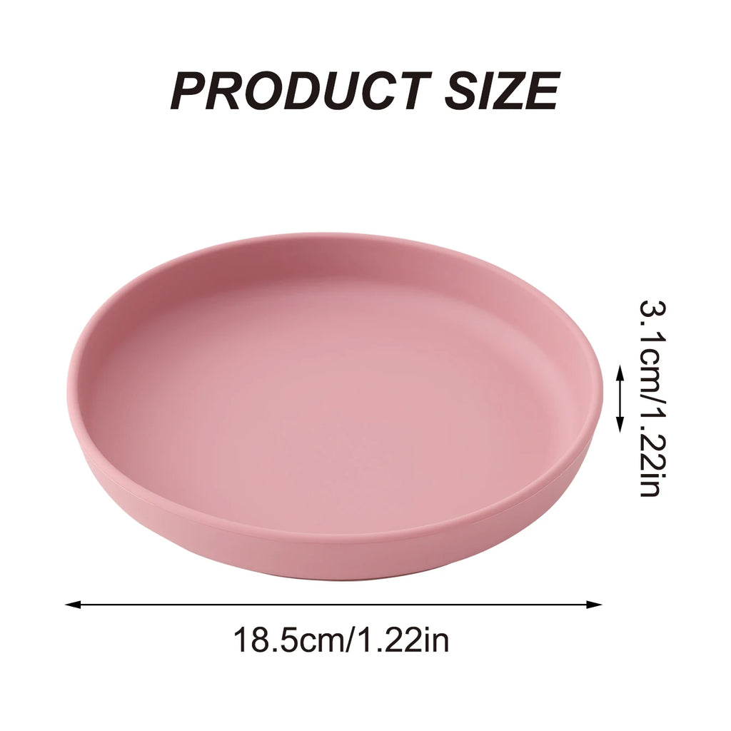 Assiette en silicone