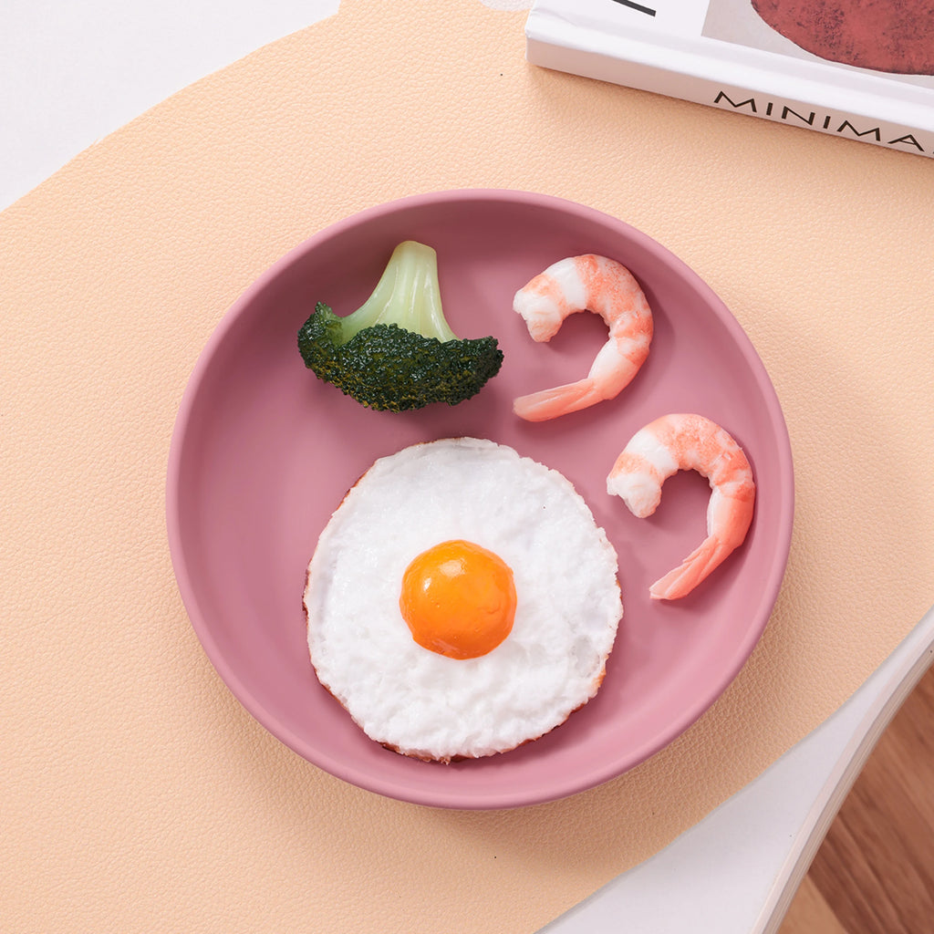 Assiette en silicone