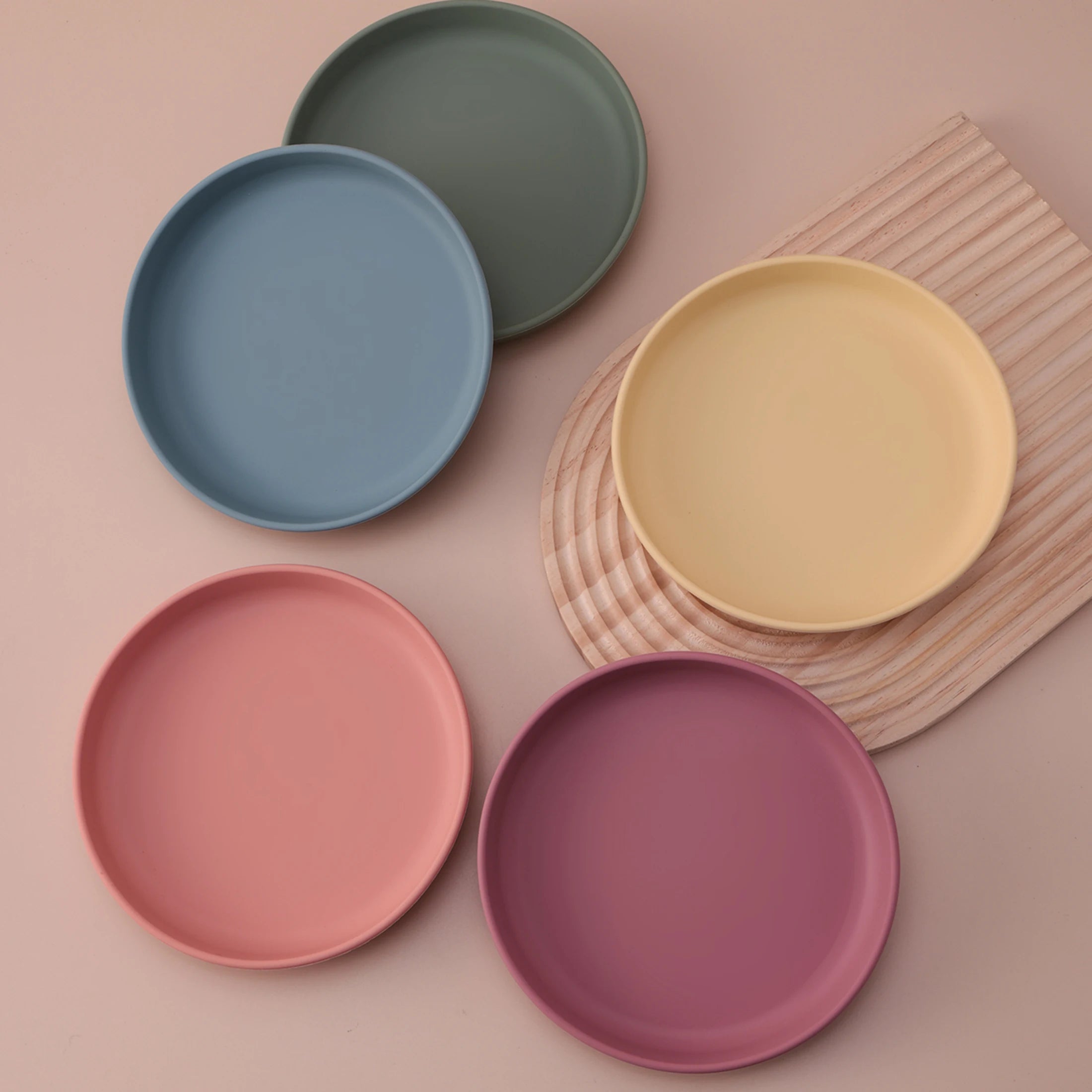 Assiette en silicone