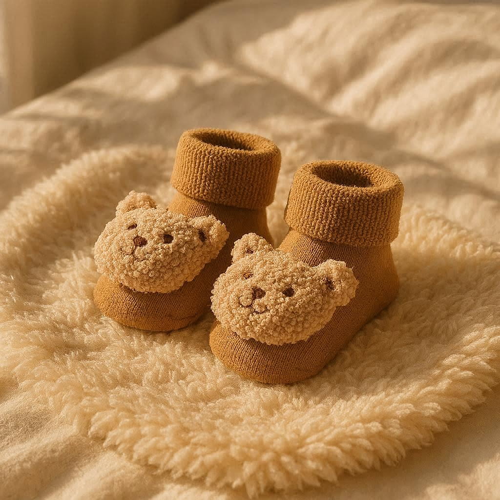 Chausson bébé ourson